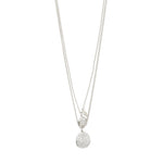 Collier SHIFT ensemble 2 en 1 – finition plaquée argent de Pilgrim