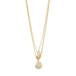 Collier SHIFT ensemble 2 en 1 – finition plaquée or de Pilgrim