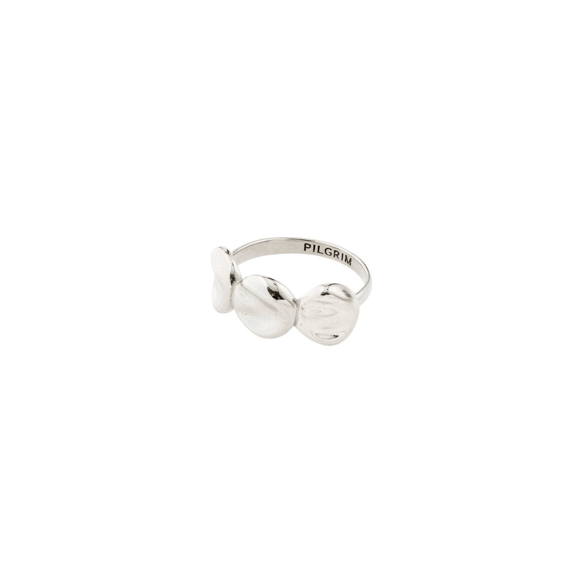 Bague SPARKLE – finition plaquée argent de Pilgrim