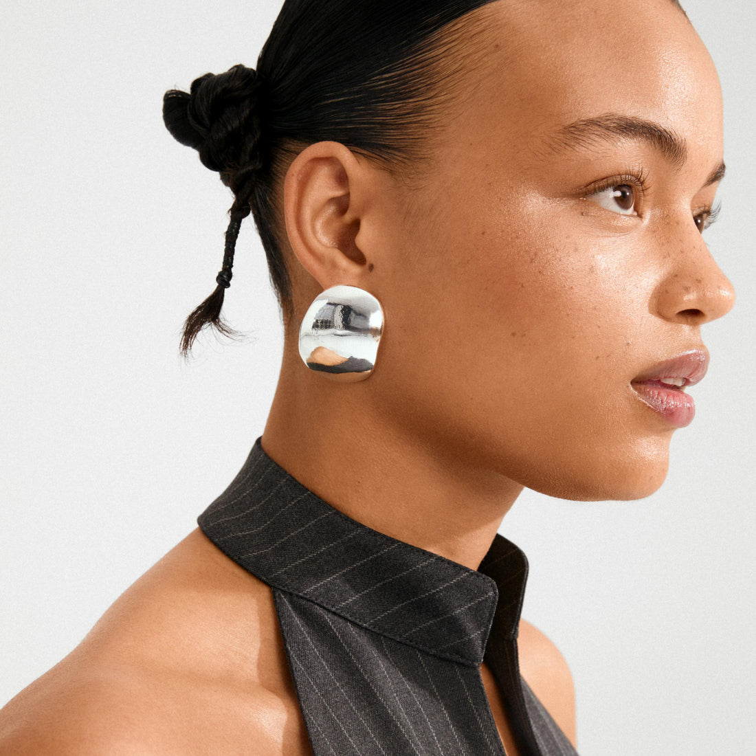 Boucles d’oreilles SPARKLE – finition plaquée argent de Pilgrim, vue 2