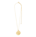 Collier SPARKLE à pendentif ondulé – finition plaquée or de Pilgrim, vue 2
