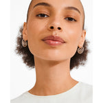 Boucles d'oreilles STILL spirales – finition plaquée argent de Pilgrim, vue 2