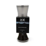 Poivre noir en grains Zoé – Moulin de 80 g – vue du produit