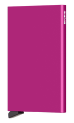 Porte-cartes en aluminium Cardprotector – Secrid, fuchsia, vue de face