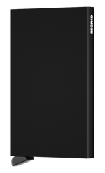Porte-cartes en aluminium Cardprotector – Secrid, noir, vue de face