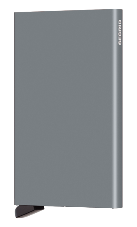 Porte-cartes en aluminium Cardprotector – Secrid, titane, vue de face