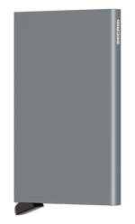Porte-cartes en aluminium Cardprotector – Secrid, titane, vue de face