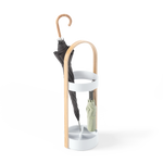 Porte-parapluies Bellwood Umbra – Blanc et naturel – vue du produit