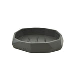 Porte-savon gris