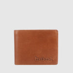 Portefeuille Hunt RFID en cuir tan — Tan