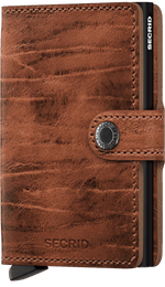 Portefeuille Miniwallet Dutch Martin – Secrid, whisky, vue de face