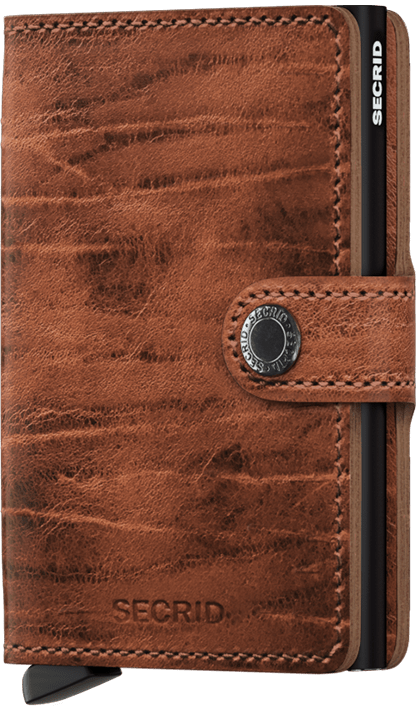Portefeuille Miniwallet Dutch Martin – Secrid, whisky, vue de face