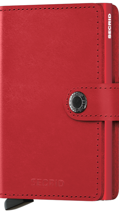 Portefeuille Miniwallet Original – Secrid, rouge, vue de face
