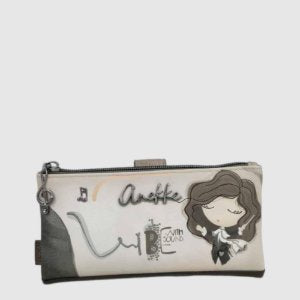 Portefeuille souple RFID Anekke Orchestra – Porte-cartes amovible – vue avant