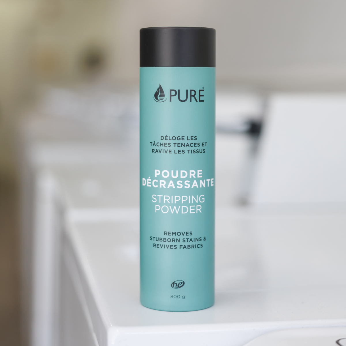 Poudre décrassante Pure – 800 g — présentation du produit