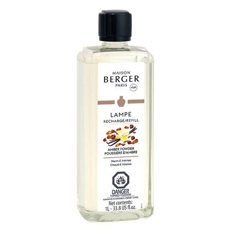 Recharge pour lampe Berger – Poussière d’ambre – 500 ml – Maison Berger