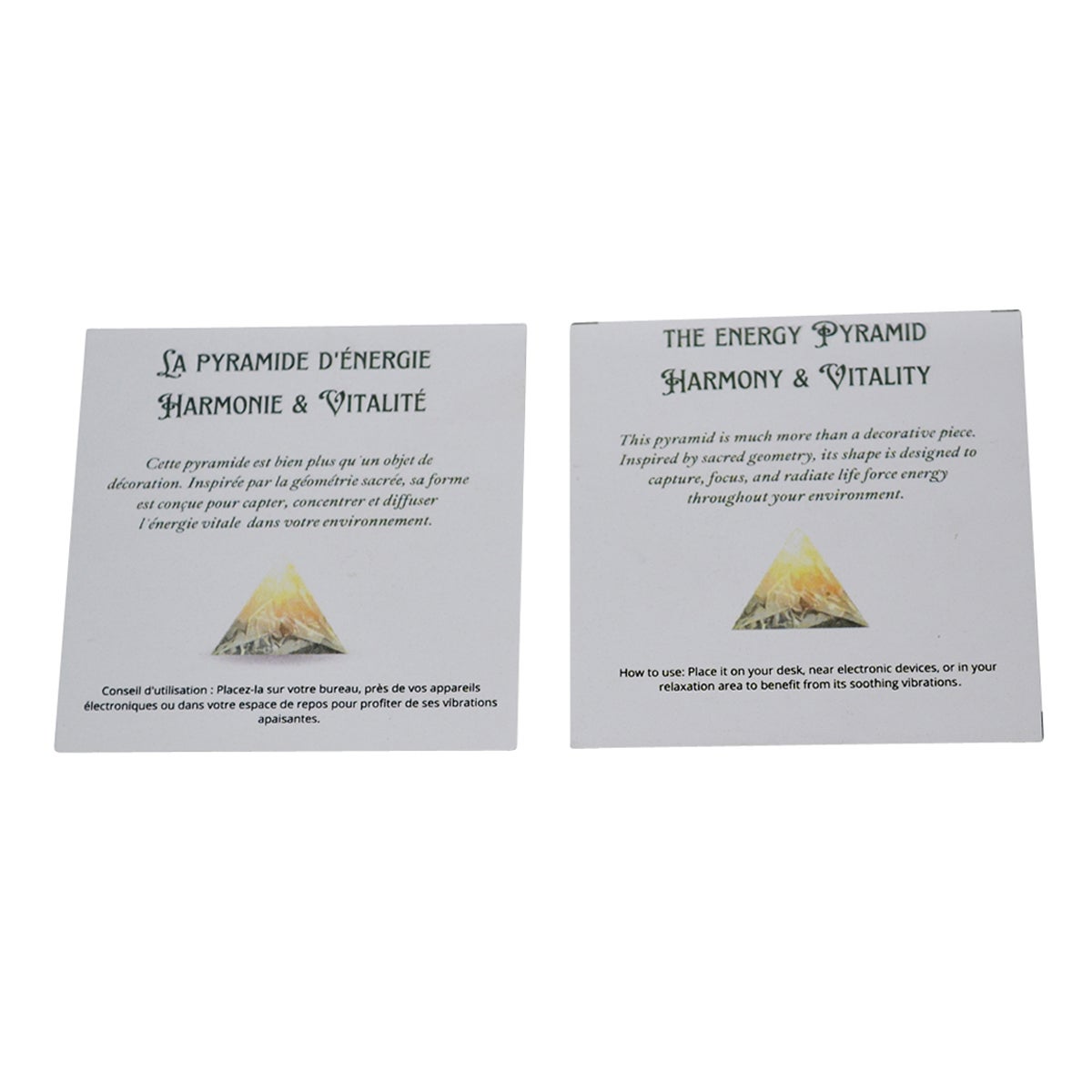 Pyramide Tourmaline Metatron Pierre