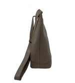 Sac à dos Lore en cuir taupe – vue arrière