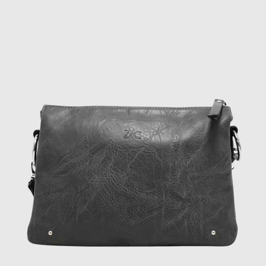 Sac à main ZAC en cuir végane – Trois compartiments – Vue 2