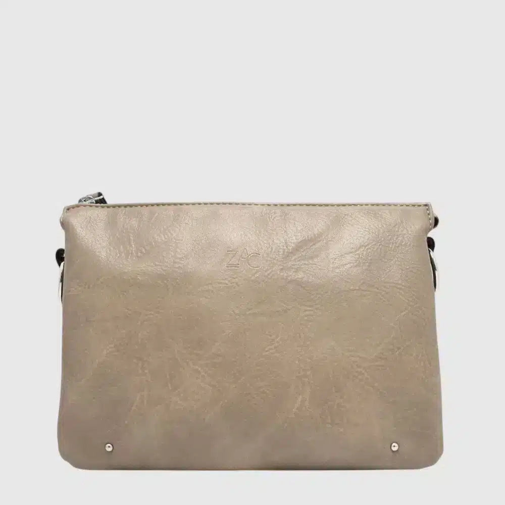 Sac à main ZAC en cuir végane – Trois compartiments – Vue 7