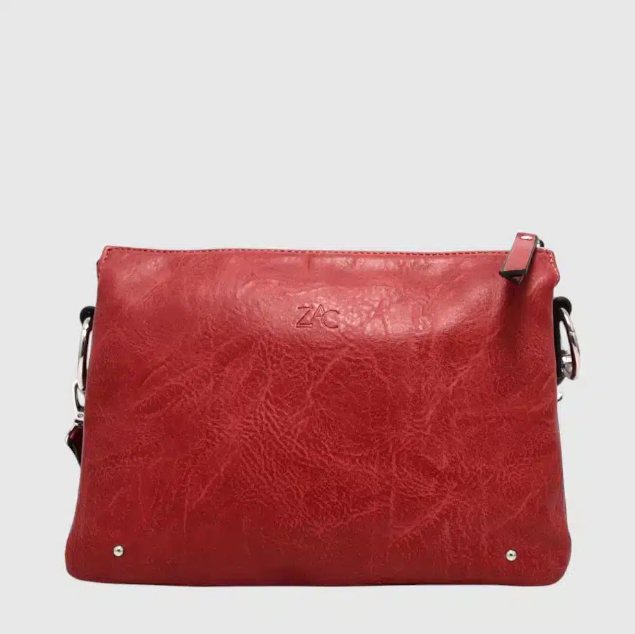 Sac à main ZAC en cuir végane – Trois compartiments – Vue 8