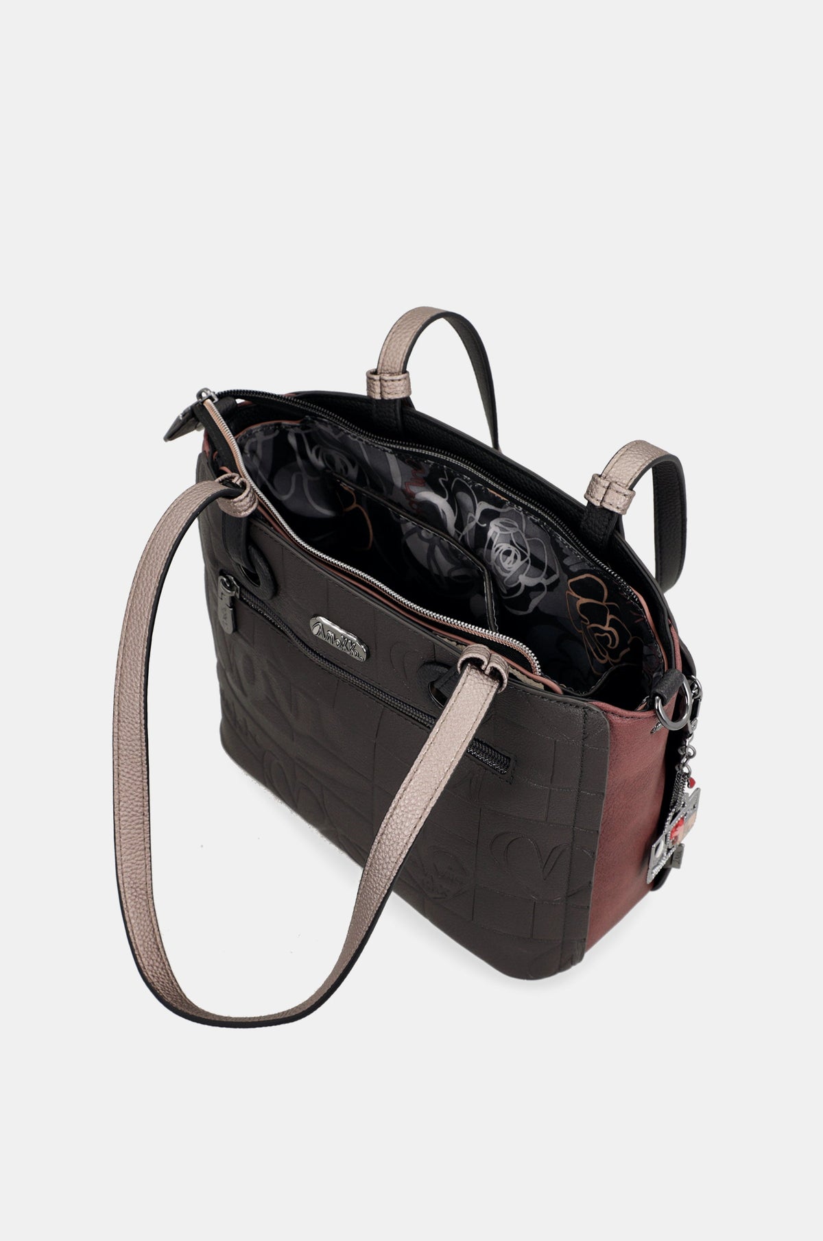 Sac cabas Anekke Mademoiselle – intérieur vu depuis l’arrière