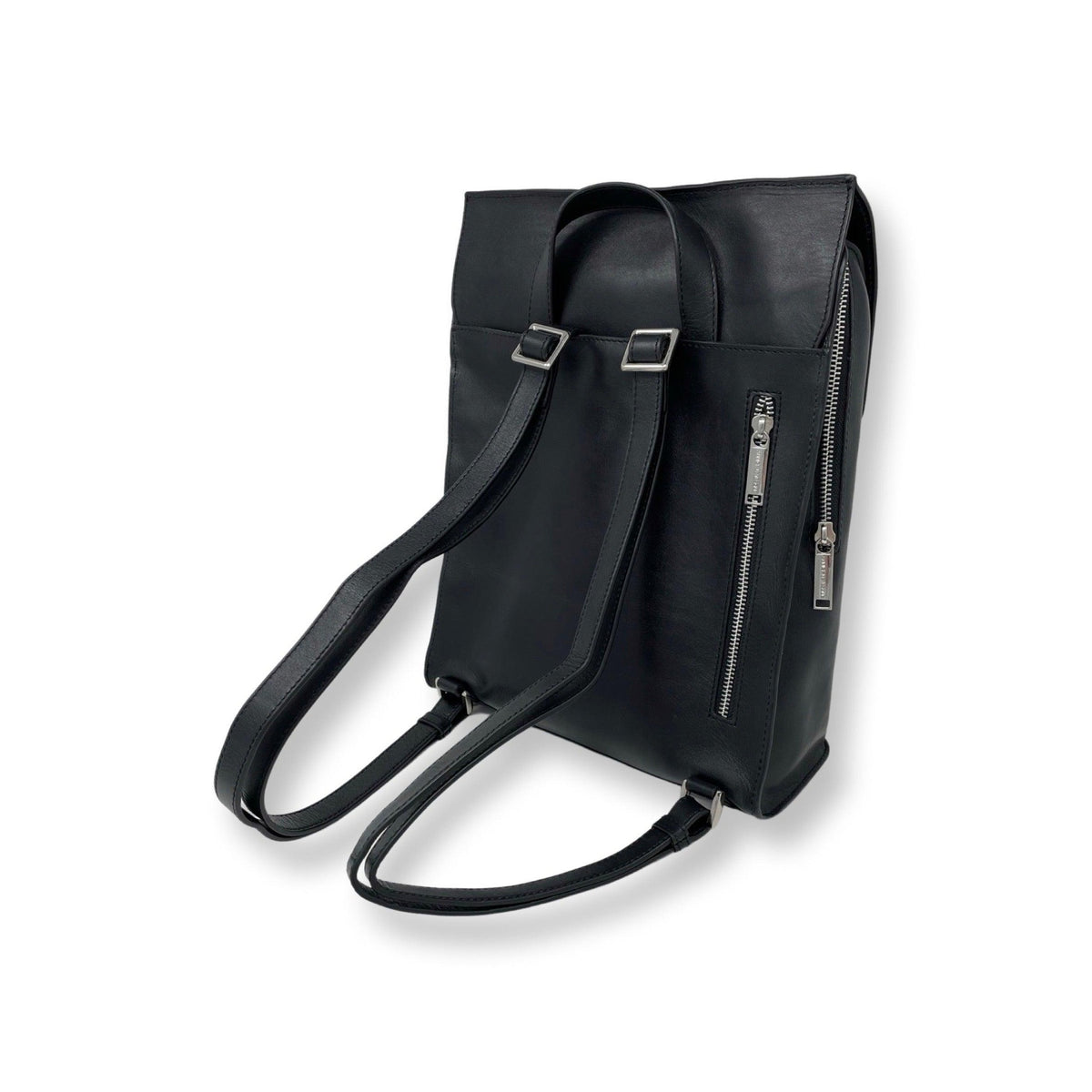 Sac à dos Antoinette en cuir noir, vue du produit