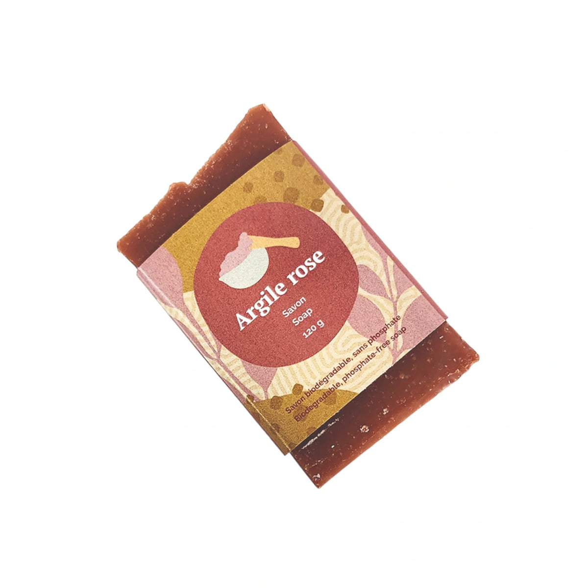 Savon à l’huile d’olive – Argile rose Histoire de bulles, présentation du produit