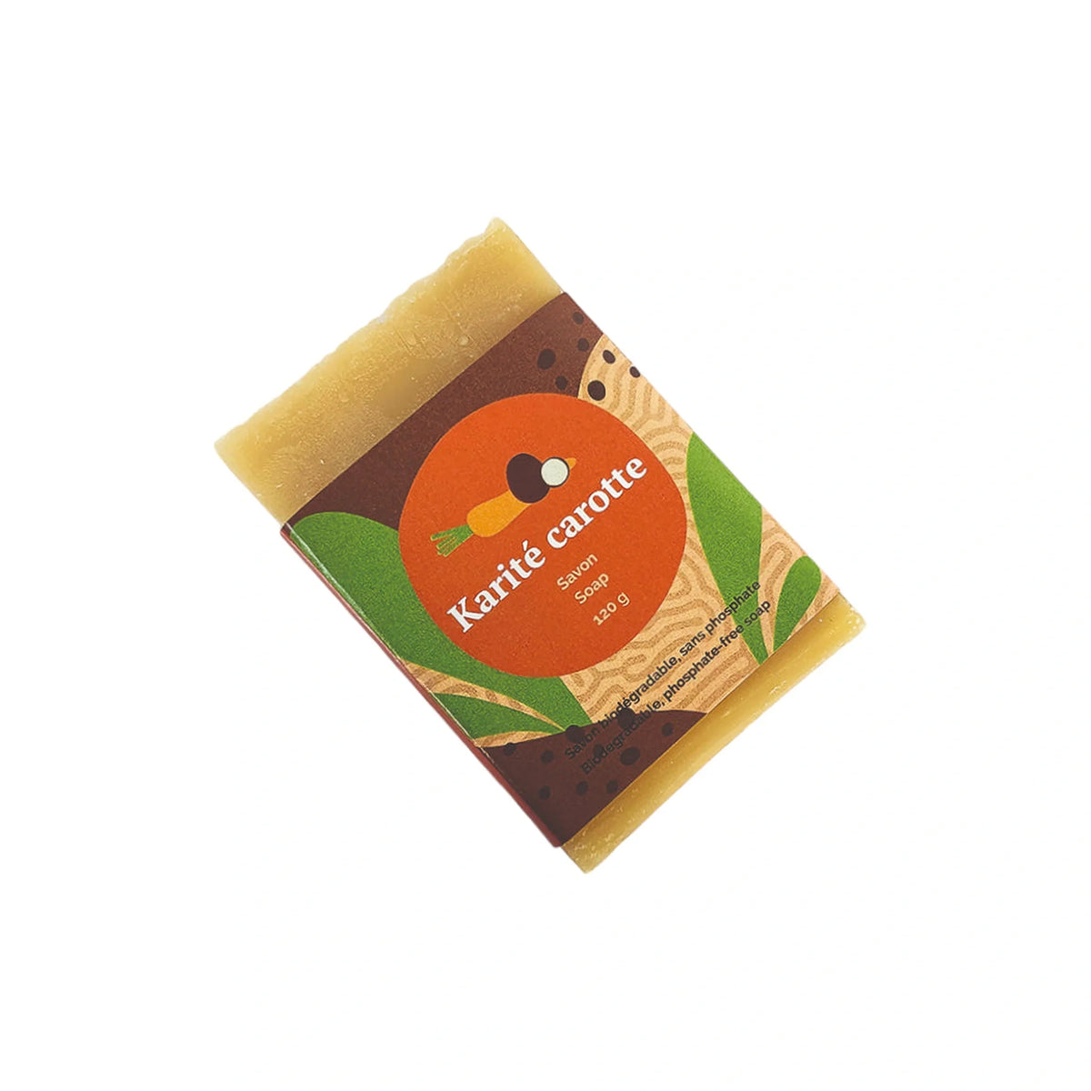 Savon à l’huile d’olive – Karité carotte Histoire de bulles, présentation du produit
