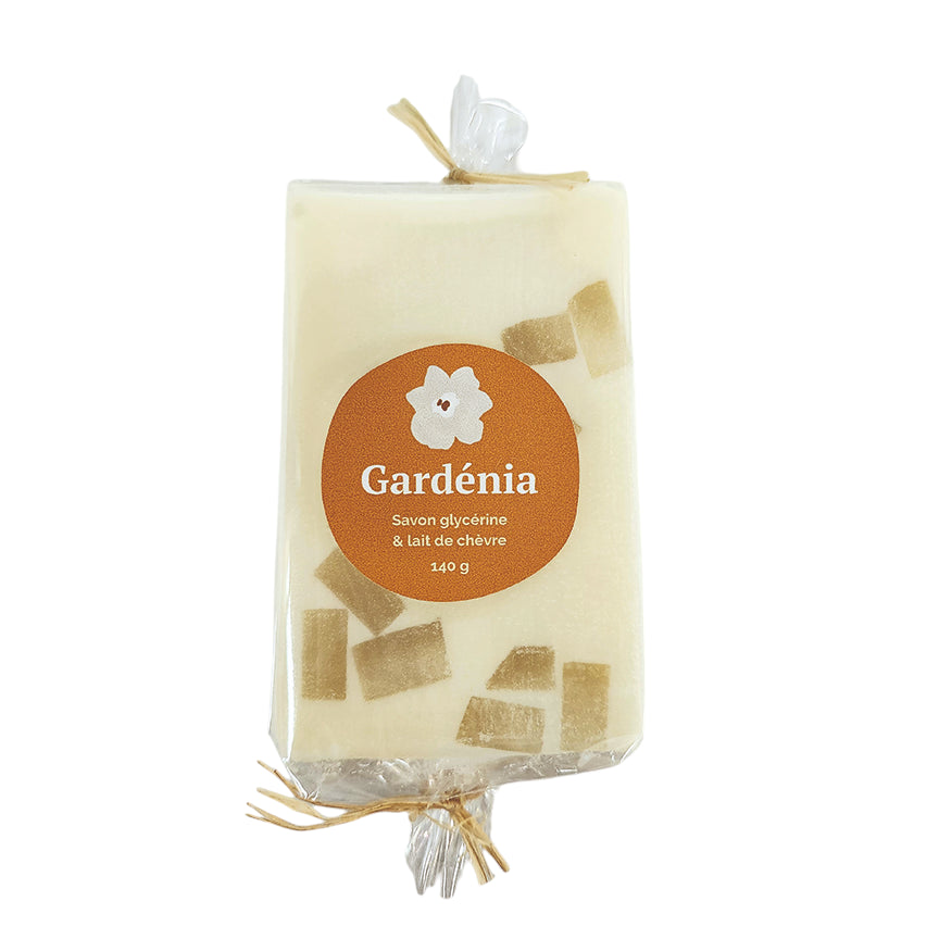 Savon au lait de chèvre – Gardénia Histoire de bulles, présentation du produit