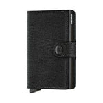 Portefeuille Miniwallet Crisple Secrid noir, vue de face