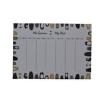Semainier Famille de chats – 52 feuilles