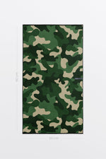 Serviette de sport Solem La Camo, verso camouflage