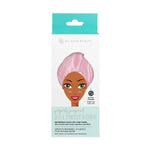 Serviette réversible Relaxus Twist & Dry 2 en 1 – rose, emballage