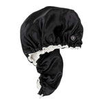 Serviette réversible Relaxus Twist & Dry 2 en 1 – noir