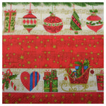Serviettes de table Boule de Noël – 12 pièces