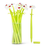 Stylo fantaisie à coccinelle sur marguerite Abbott