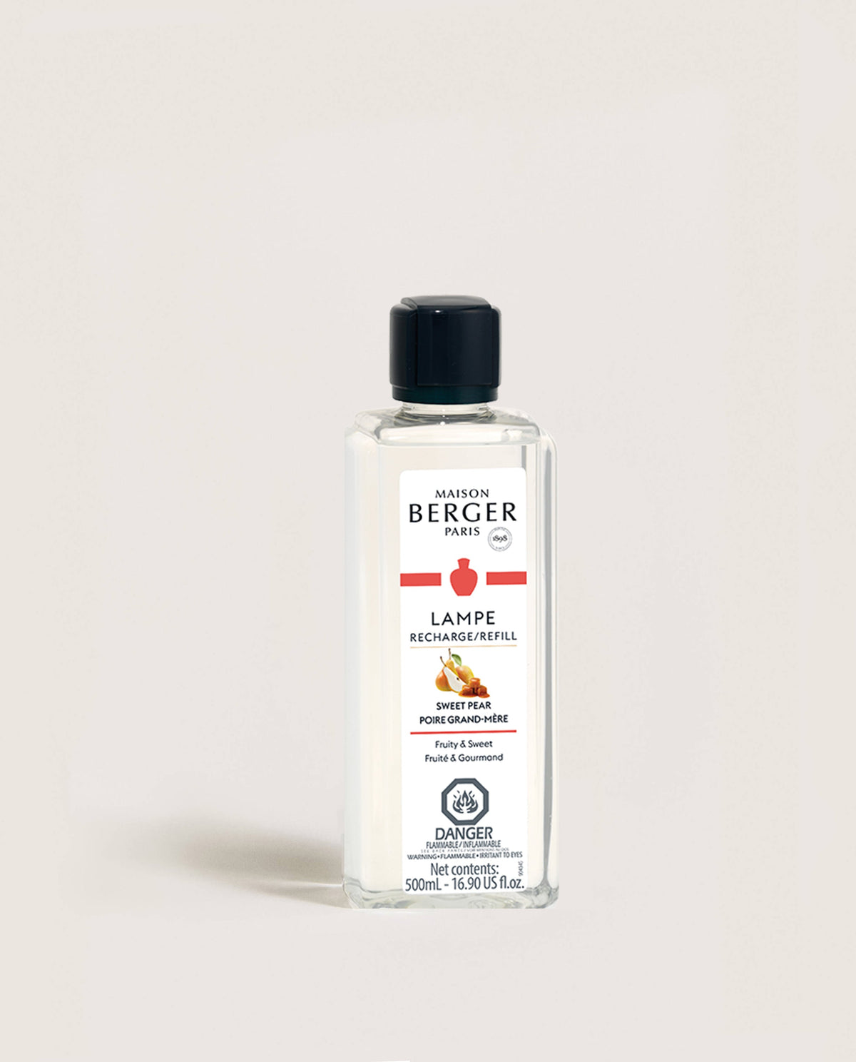 Recharge pour lampe Berger – Poire grand-mère – 500 ml – Maison Berger