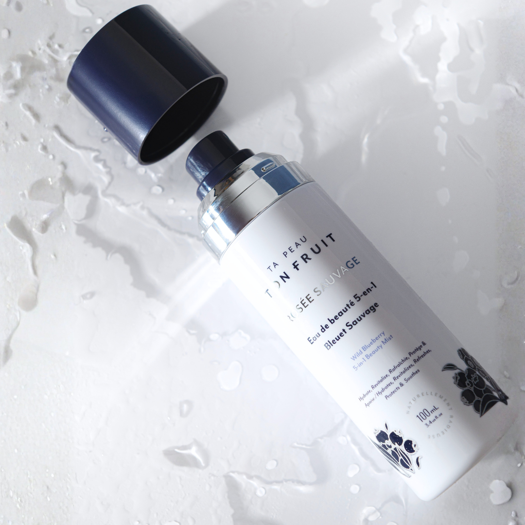Flacon vaporisateur de l’eau de beauté Rosée Sauvage — Ta peau, ton fruit