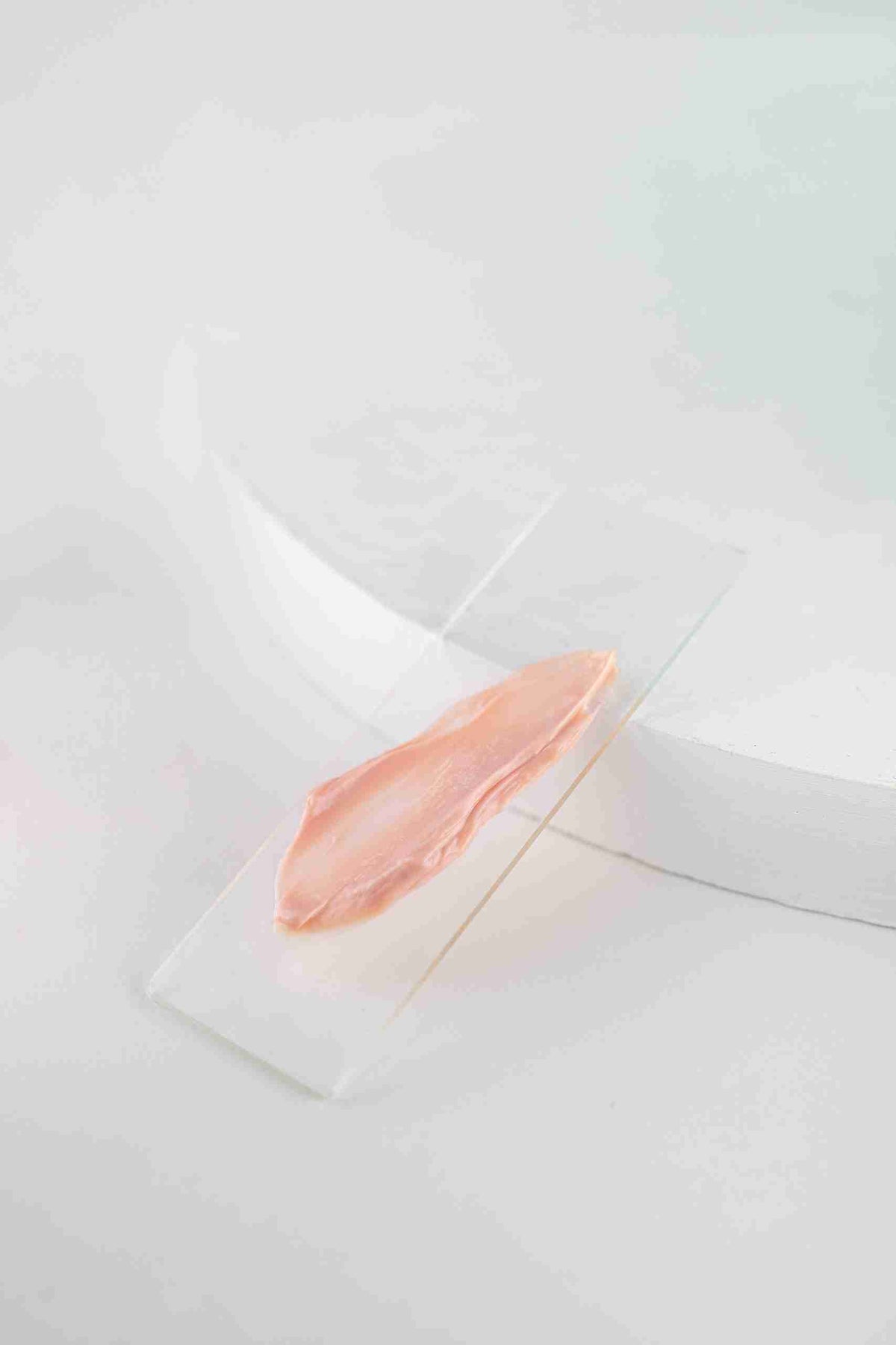 Texture rosée du masque hydratant Fraîcheur — Ta peau, ton fruit