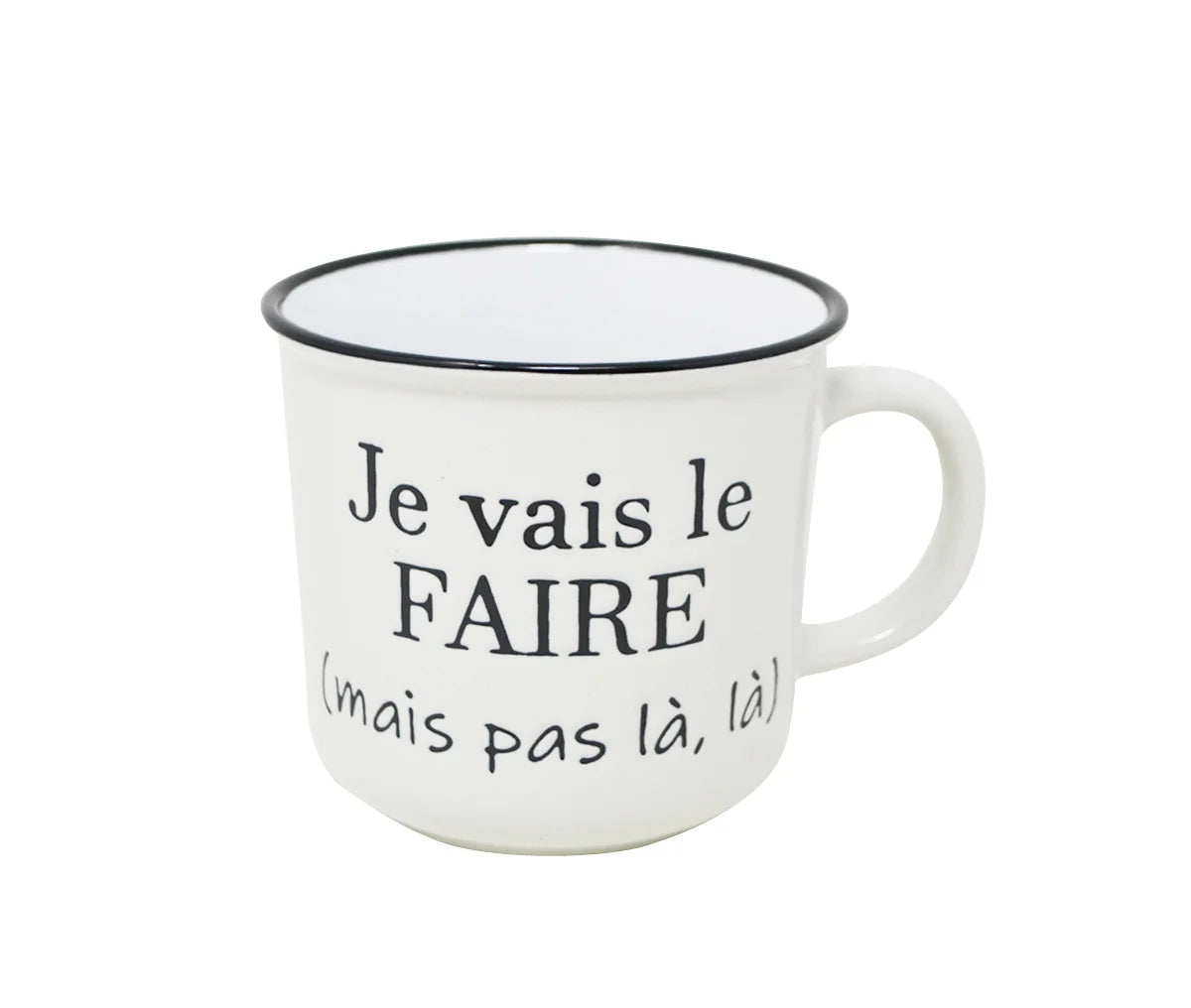 Tasse Je vais le faire – 400 ml