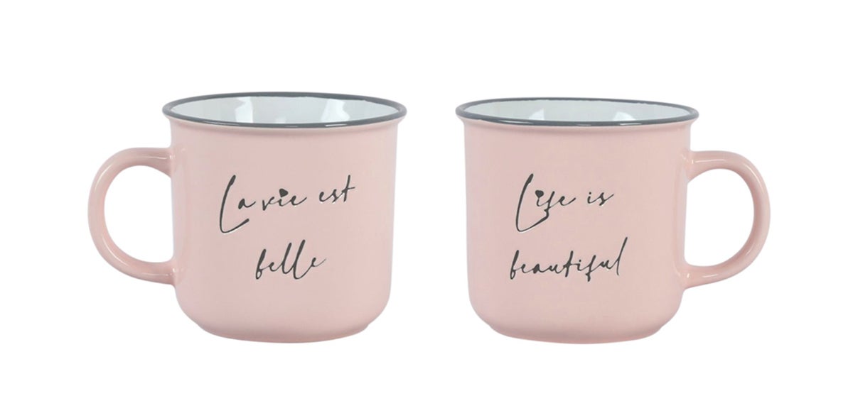 Tasse -  LA VIE EST BELLE – vue du produit