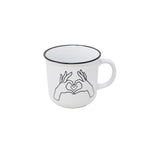 Tasse Main et cœur – 400 ml