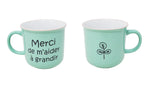 Tasse Merci de m’aider à grandir – 400 ml