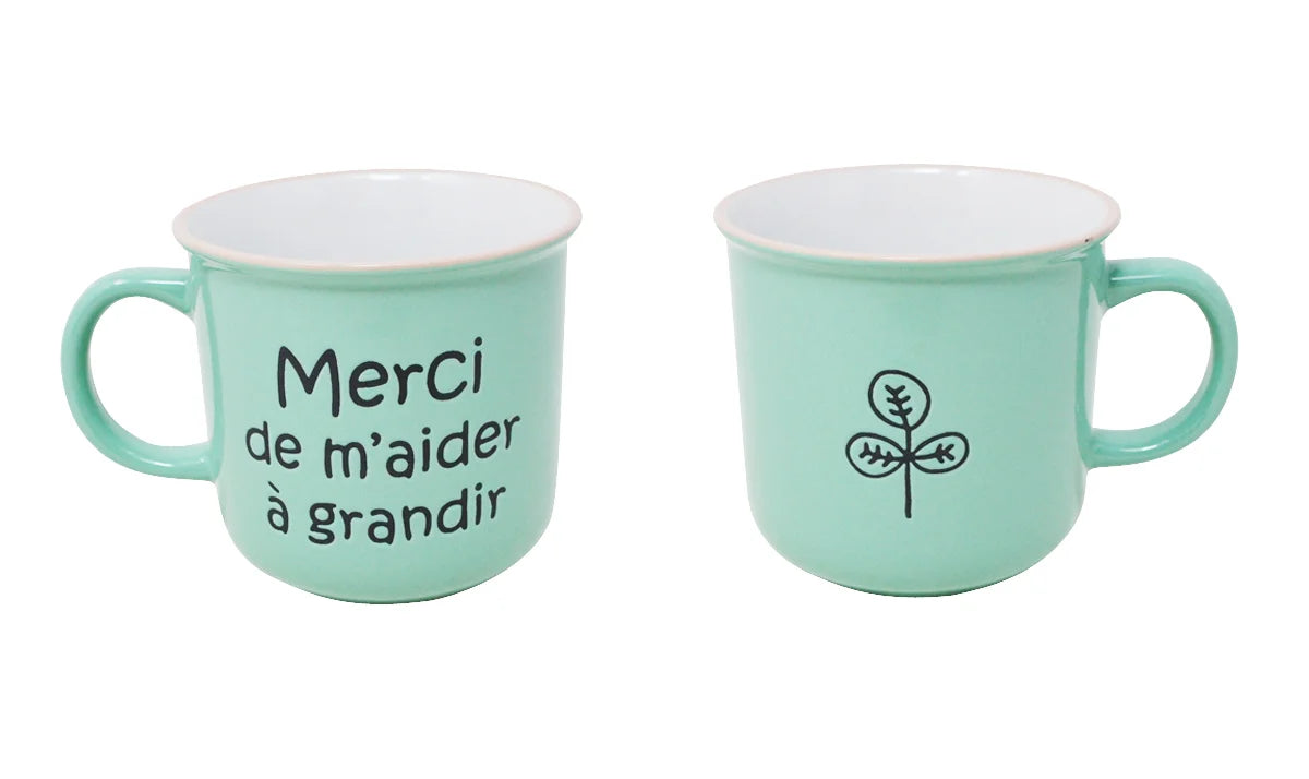 Tasse Merci de m’aider à grandir – 400 ml