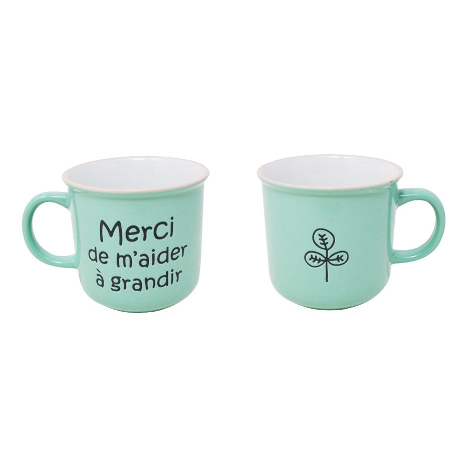 Tasse Merci de m’aider à grandir – 400 ml