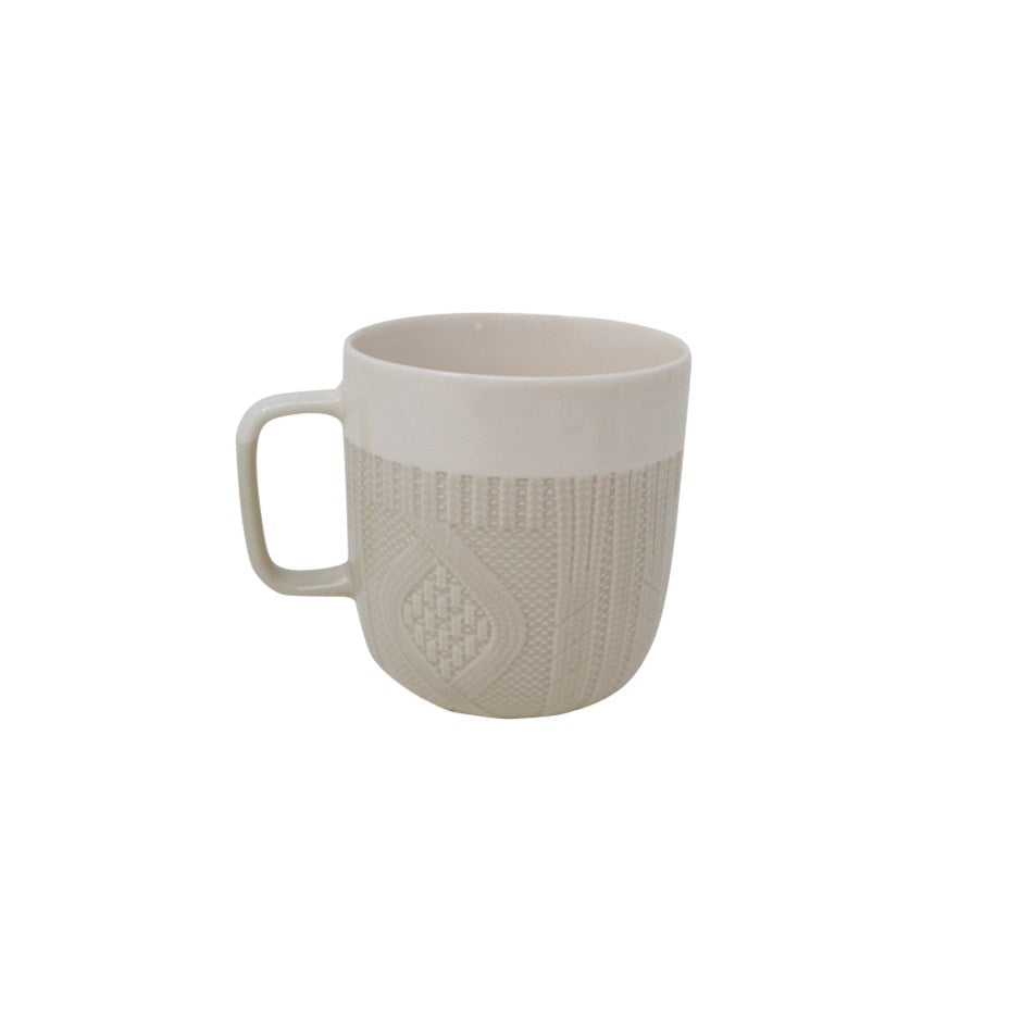 Tasse Tricot grège – 380 ml