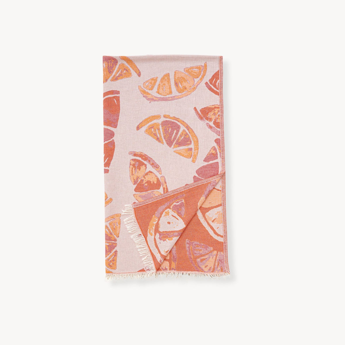 Serviette à motifs de quartiers d’orange – Pokoloko