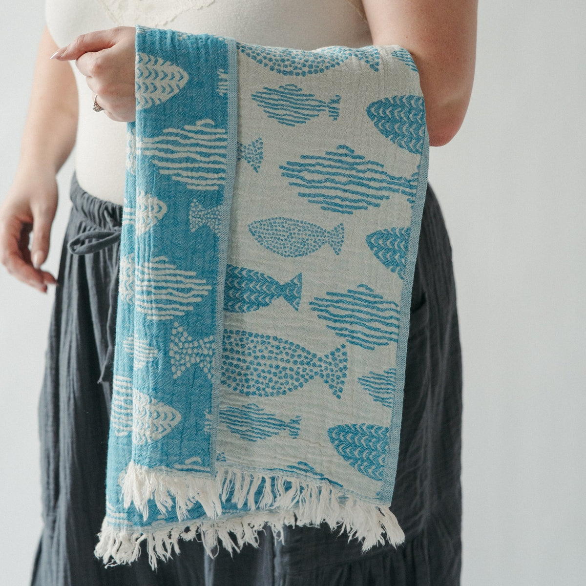 Serviette à mains – Poissons – Pokoloko