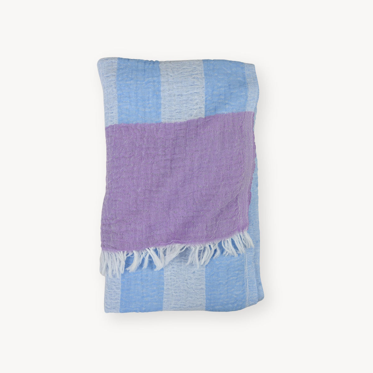 Serviette Boardwalk – Bleu et lilas – Pokoloko